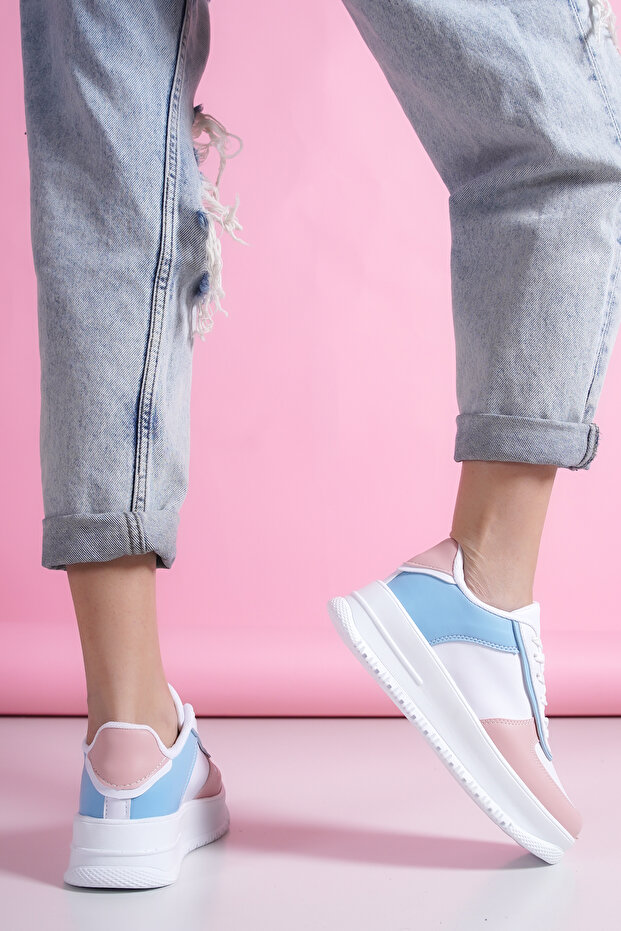 Sneakers Yüksek Tabanlı 5 Cm Spor Ayakkabı - 2