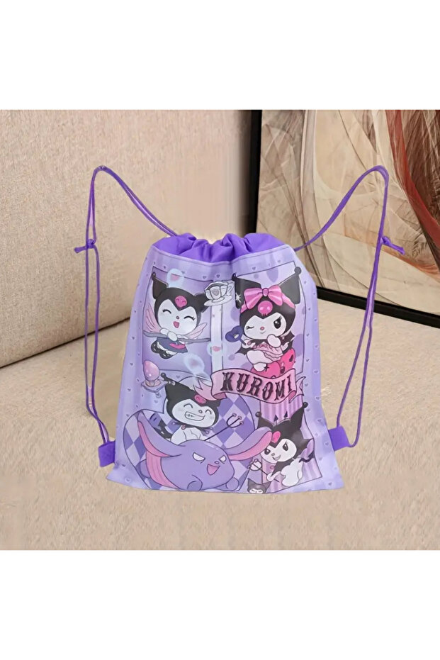 Sanrio kuromi character lightweight sports bag / small size