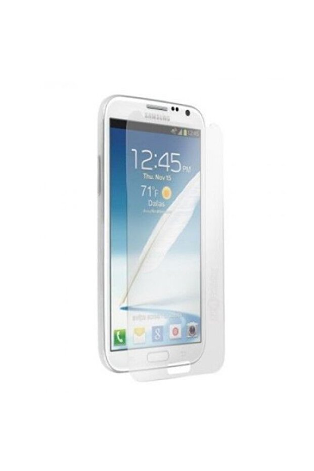 Transparent Plastic Screen Protector for Samsung Galaxy Note 2