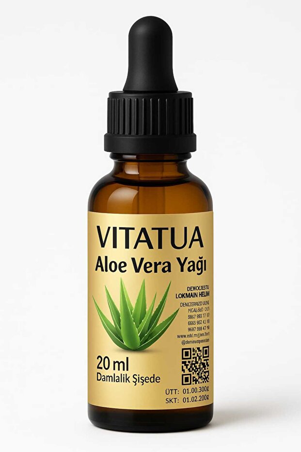 Aloe Vera Oil 100% Natural Herbal Essential Oil 20 ml