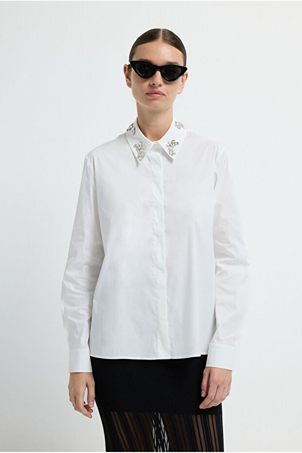 Uzun Kollu Gömlek - 1