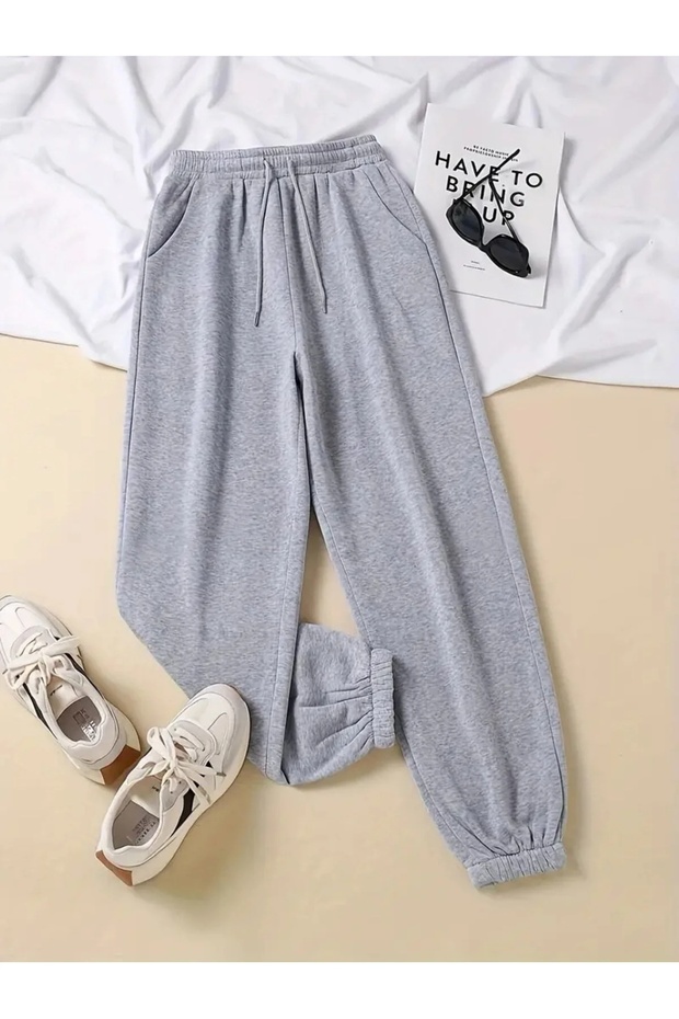 Men's Gray Basic Children's Tracksuit
