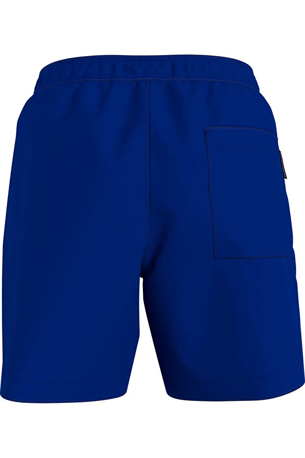 MEDIUM DRAWSTRING Erkek Mavi Deniz Şortu - 3