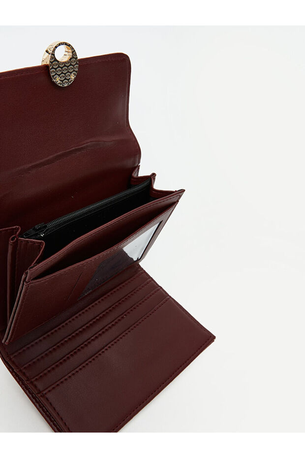 Shining Store'dan Işıltılı Seçimler | Deri Görünümlü Kadın Cüzdan - 2