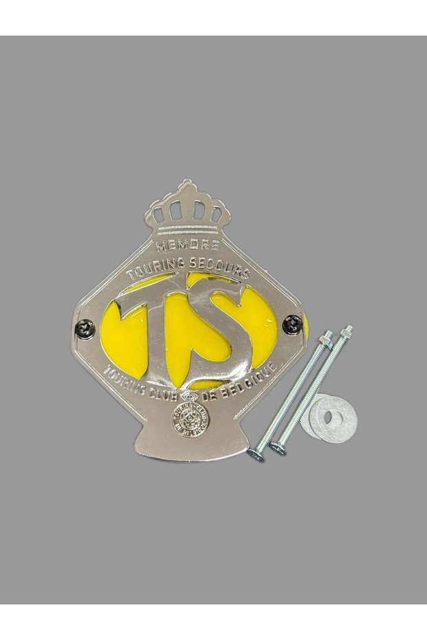 Ts Crowned Metal Casting Hardware Screw Yellow Large