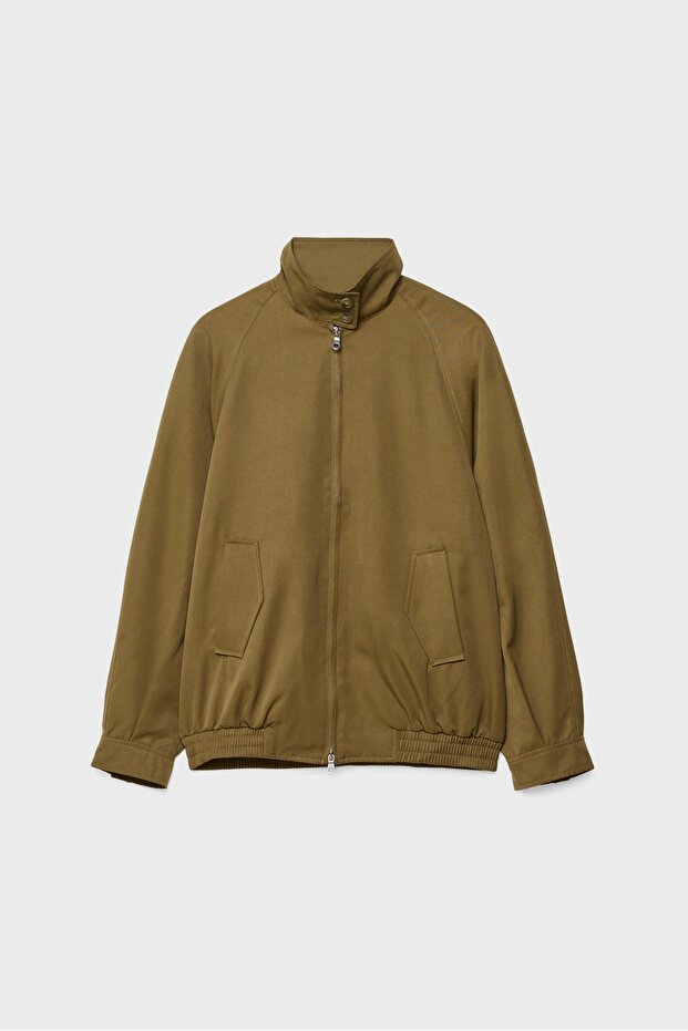 Dökümlü bomber ceket - 5