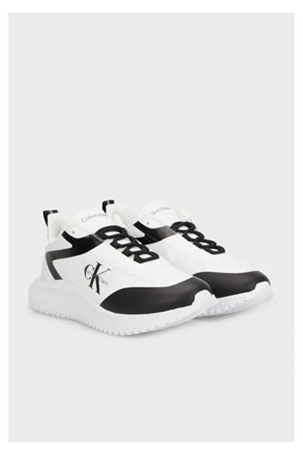 Logolu Kalın Taban Sneaker Ayakkabı YM0YM0143901W Erkek AYAKKABI YM0YM01439 01W - 3
