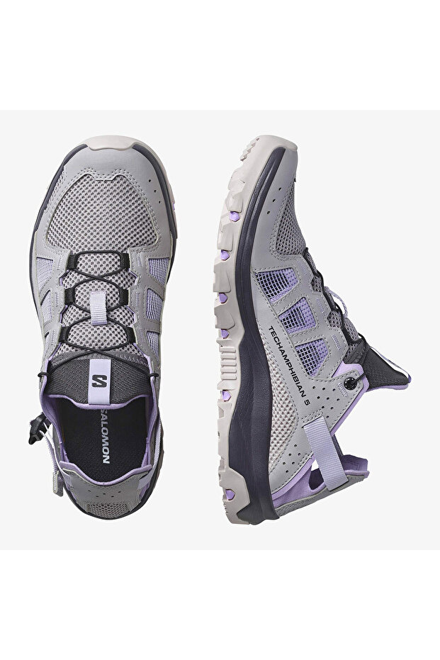 Techamphibian 5 Kadın Gri Deniz Ayakkabısı - 3