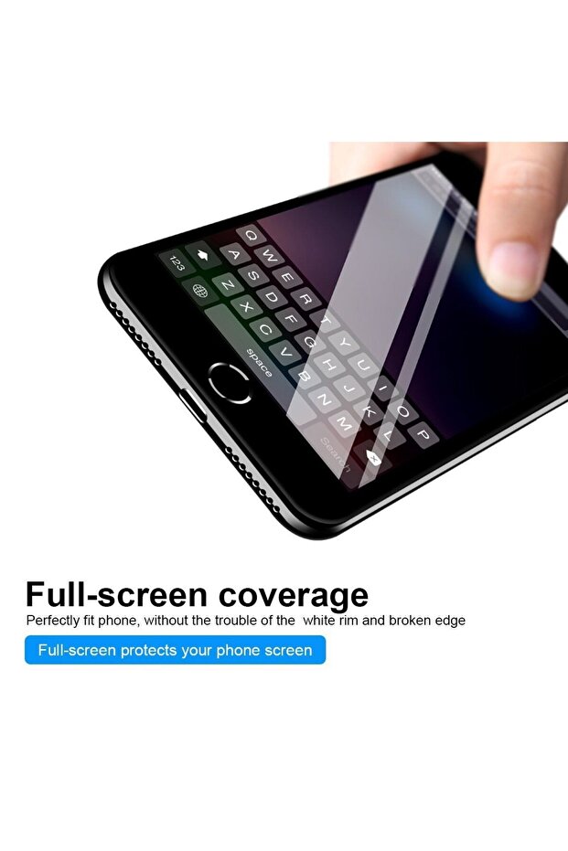 Γυαλί Apple iPhone 8 Plus 5D Μαύρο - 3