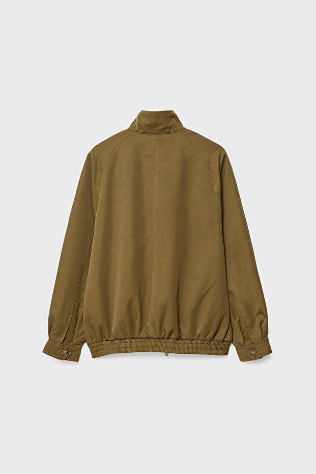 Dökümlü bomber ceket - 6