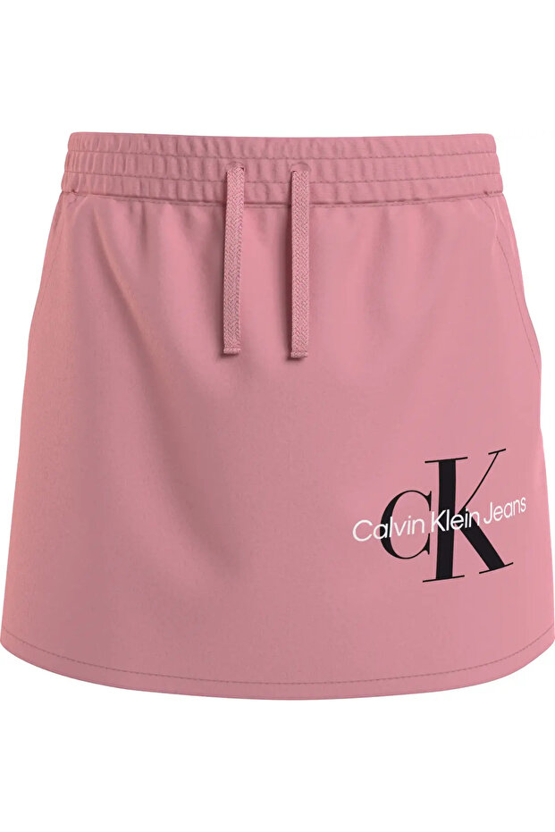 MONOGRAM OFF PLACED Kadın Pembe Etek - 1