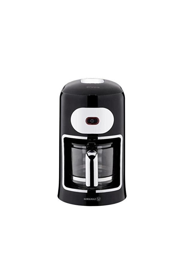 Drippa Tek Tuşlu Siyah Filtre Kahve Makinesi A864 - 1