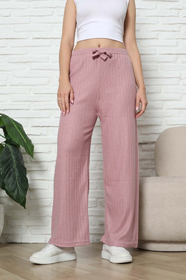 MEVSİMLİK PAMUKLU PİJAMA ALTI - SOMON - 1