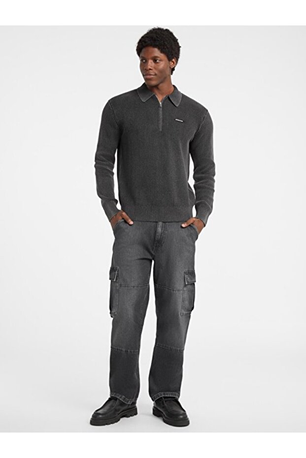 Jeans Erkek Triko - 2