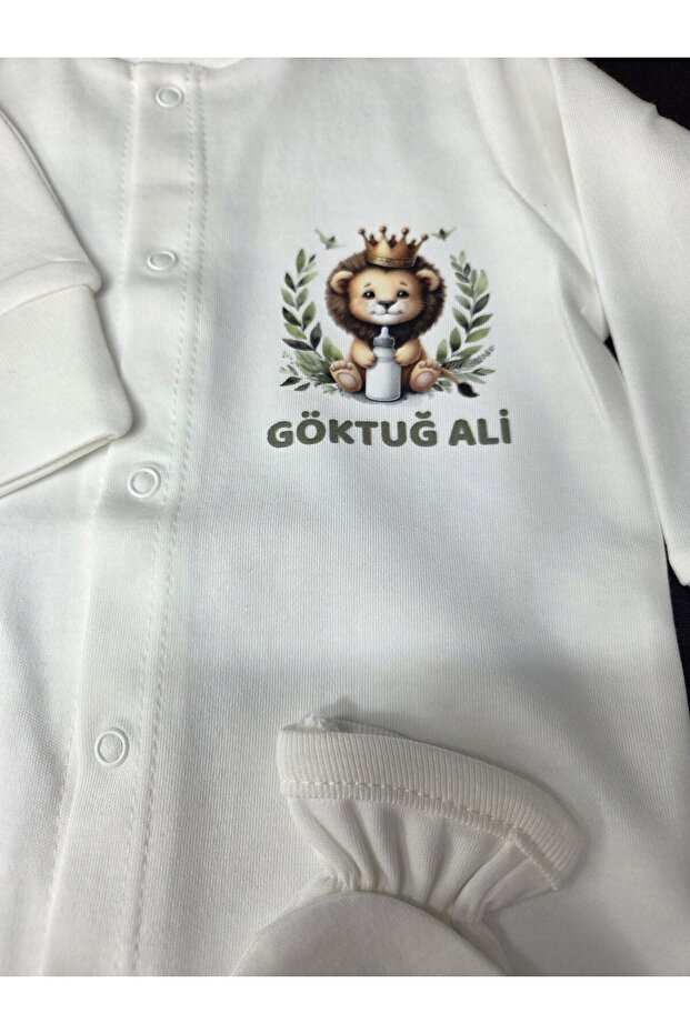 İsimli tulum aslanlı tulum - 3