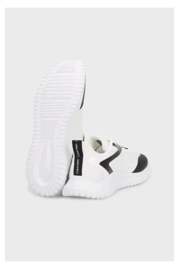 Logolu Kalın Taban Sneaker Ayakkabı YM0YM0143901W Erkek AYAKKABI YM0YM01439 01W - 4