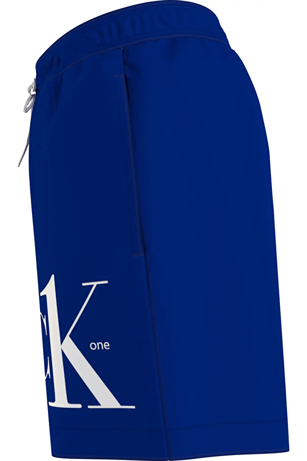 MEDIUM DRAWSTRING Erkek Mavi Deniz Şortu - 2