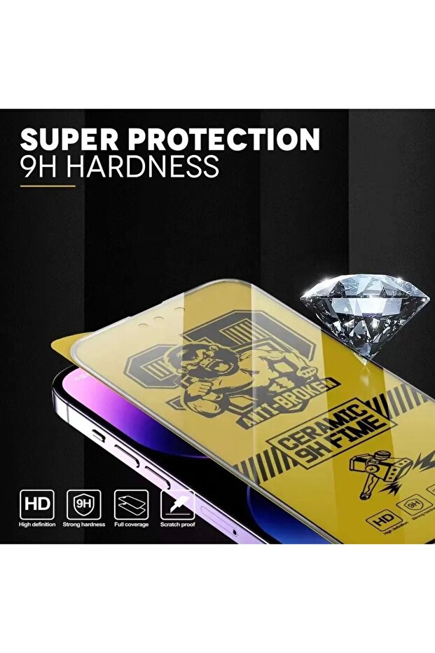 Foil for Apple iPhone 13, Flippy, Ceramic, Transparent - 5