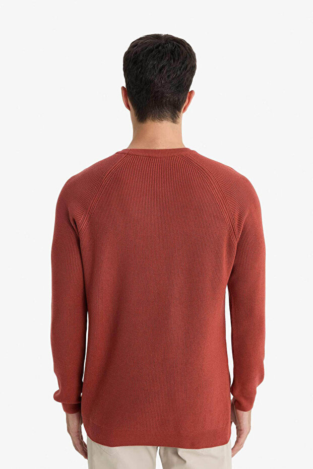 Turuncu Erkek Kazak A8458AX/OG61 - 6