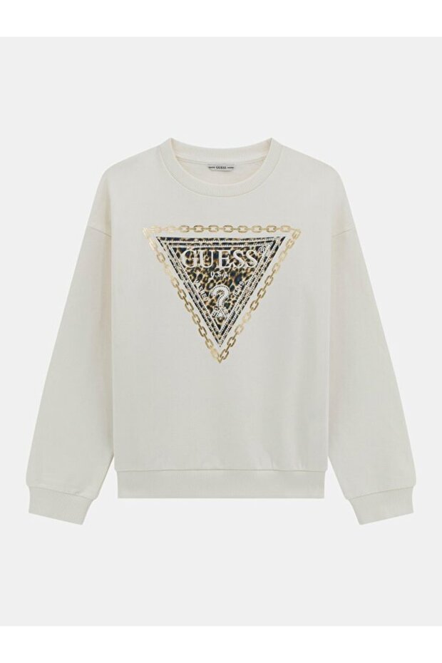 Fleece Kız Çocuk Sweatshirt - 1