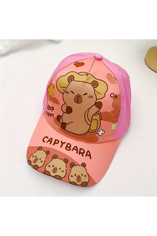 Girl Boy Children's Summer Capybara Capybara Cute Animal Hat