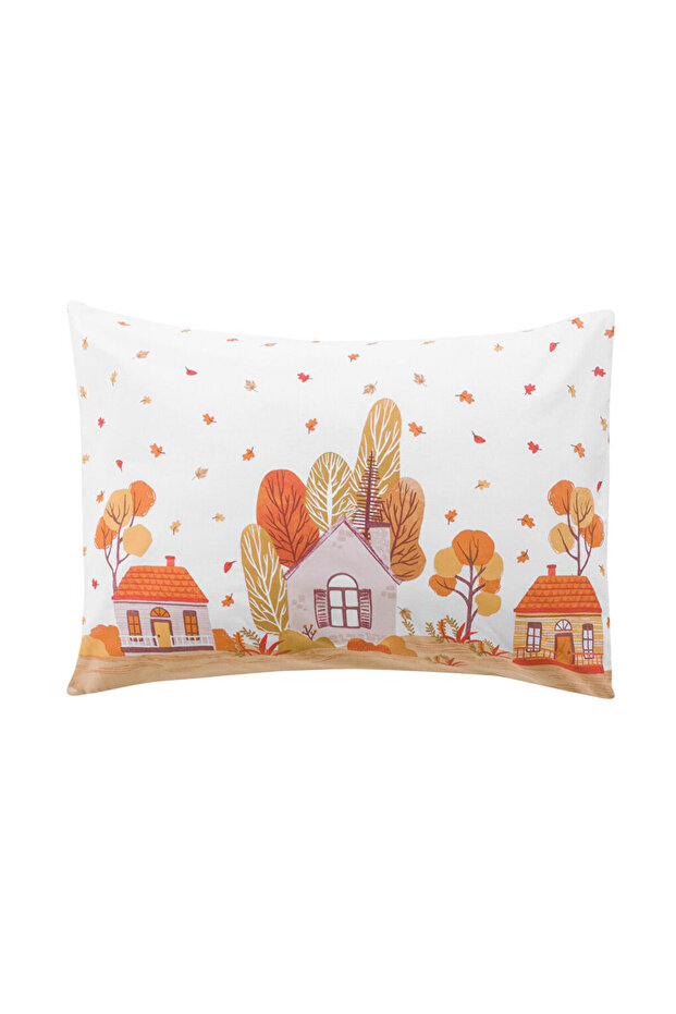 Create Your Style from Uzg Store |   Autumn Themed Cotton Pillowcase Set of 2 50X70 cm - 4