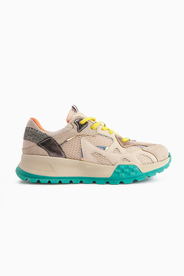 Sonila Bej Kalın Tabanlı Kadın Spor Ayakkabı - 2