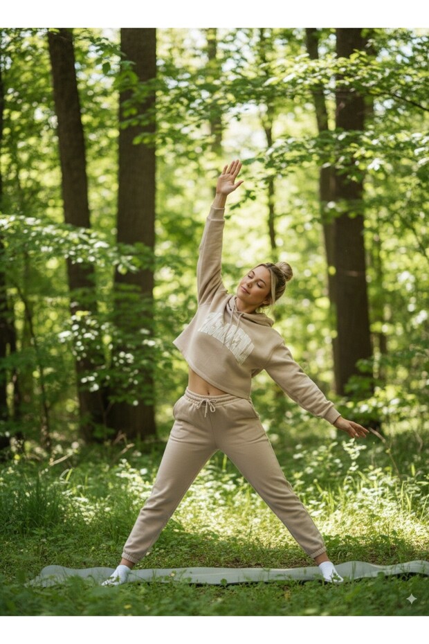 3-слойна мека дамска къса блуза - 5