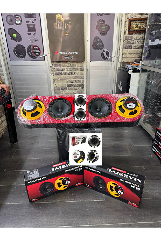 Üniversal Pandizot Hazır Set 500 W 200 Rms Midrange 1 Takım Tiz - 1