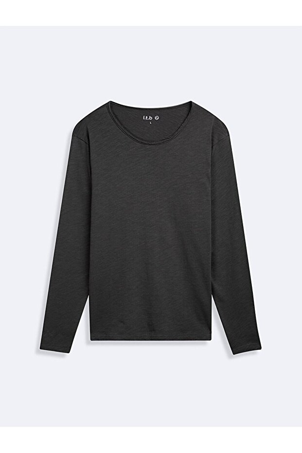 Antrasit Sweatshırt - 1