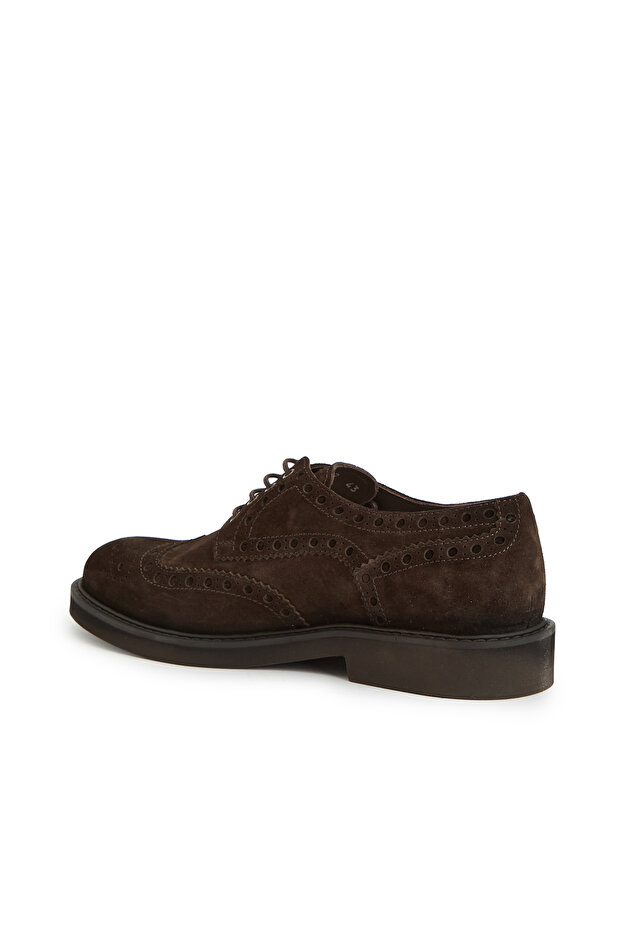 Kahverengi Erkek Süet Ayakkabı - 3