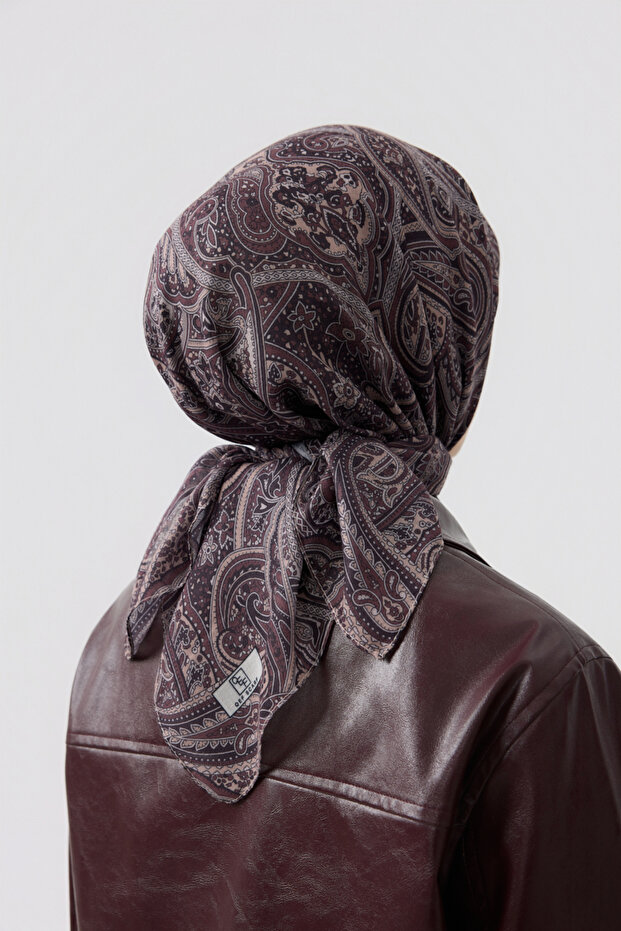 Pamuk Eşarp Magic Mürdüm - 6