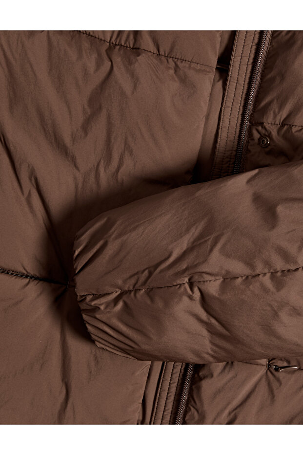 Feather & Down Puffer Mont - 4