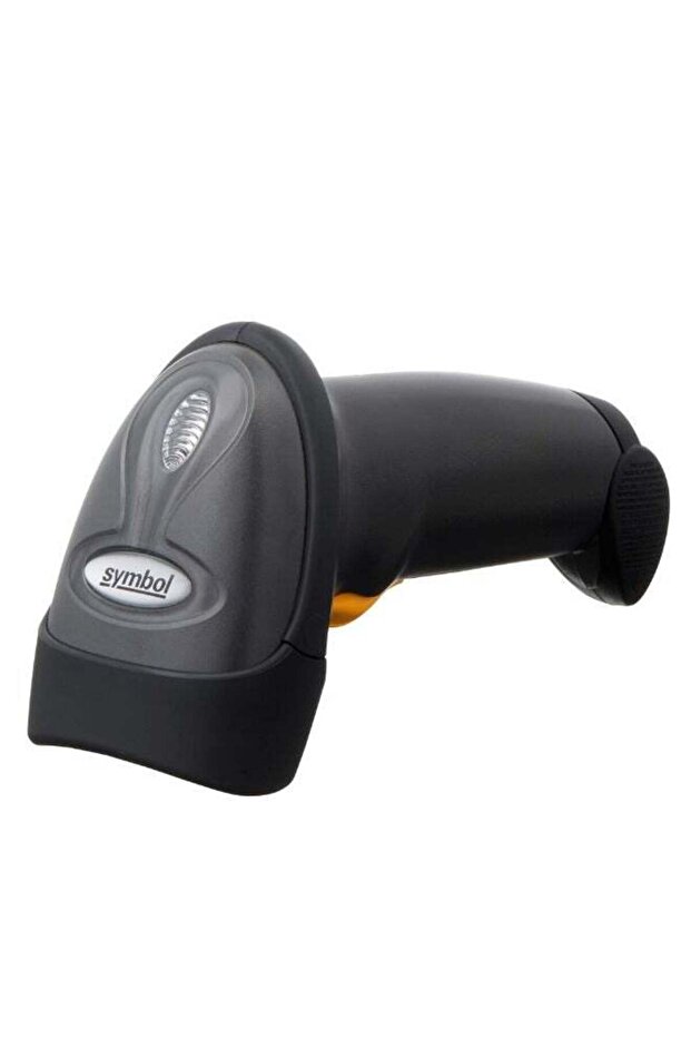 ماسح باركود سلكي محمول LS2208، أحادي الأبعاد، أسود، USB - ماسح ضوئي سريع