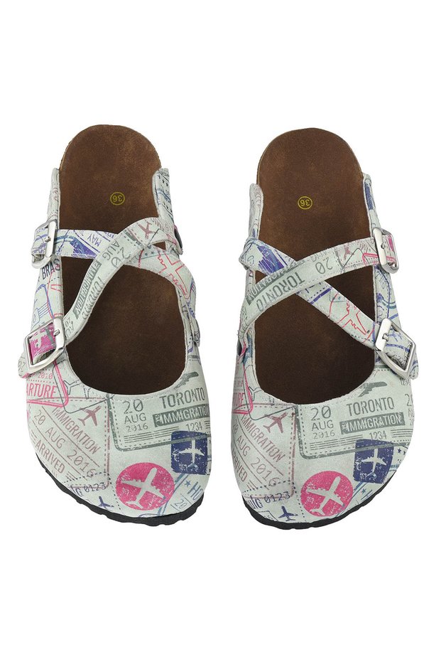 Colorful Printed Women's Slippers