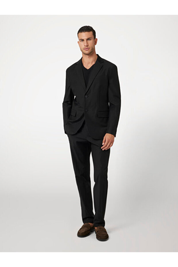 Eaton Erkek Tek Düğmeli Blazer - 2