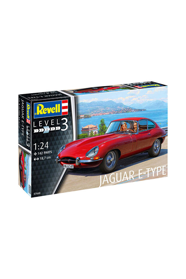Assembly Model Jaguar E-Type (Coupé) 07668 - 3
