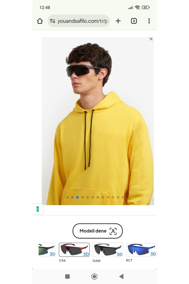 MARKA NUMARALI CAM TAKILABİLEN SPORCU GÜNEŞ GÖZLÜĞÜ YEKPARE KIRILMAZ POLARİZE CAMLI - 6