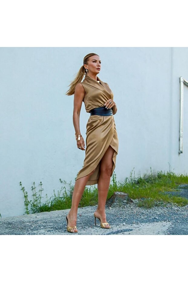 Gold Elbise - 2