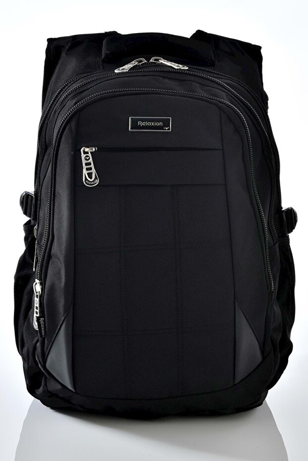 2227 Multi-Compartment Backpack - Black - One Size