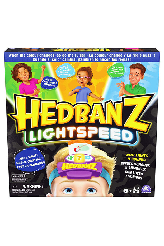 Spin Master - Hedbanz Lightspeed - 2