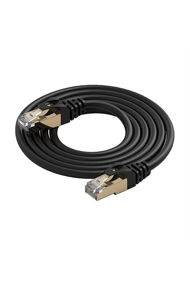 CAT7 5 Metre Ethernet Kablosu - 10GBPS Yüksek Hız, 600MHZ Bant Genişliği, Çift Koruma (Stp), Altın K - 2