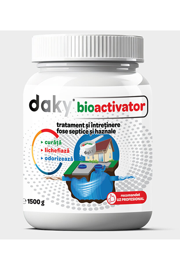 Biofoss bioactivator for maintenance and unblocking septic tanks based on enzymes - 1