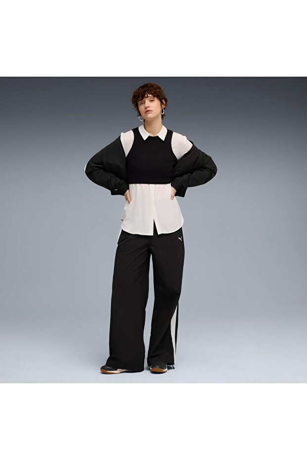 T7 Relaxed Track Pants Kadın Yetişkin Eşofman Altı - 5