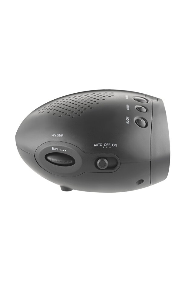 Portable Digital Radio with Clock & Alarm, Station Memory, Snooze, Sleep Mode - 3