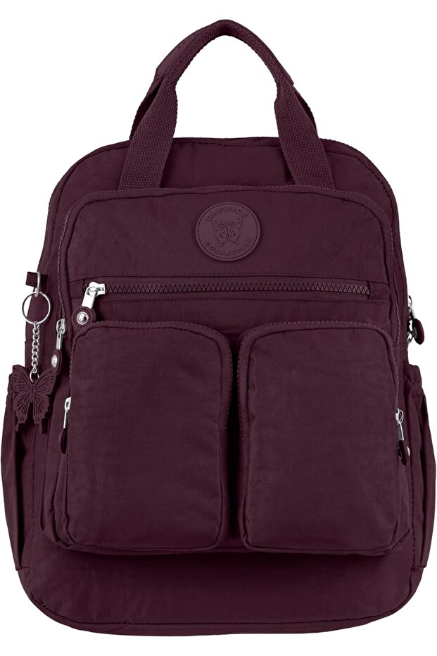 Backpack, Lightweight Water-Resistant Daypack with Organised Pockets & Padded Str