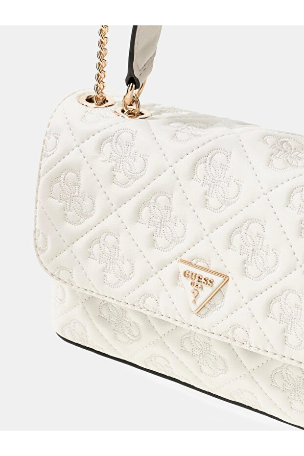 Adelasia Damska Biała Torba Na Ramię HWQL9658210-OFF - 4