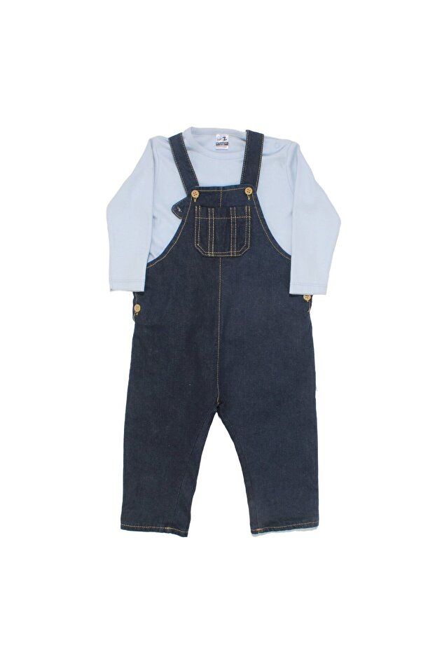 Baby Boy Blue Badili Jeans Slopetli 2-Piece Set
