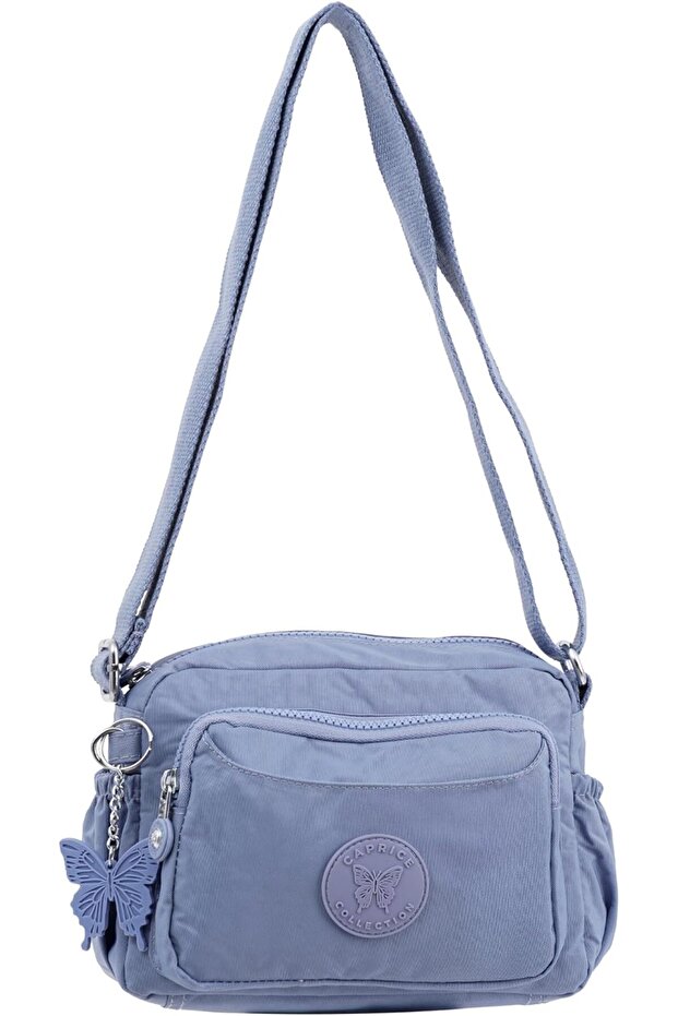 Everyday Crossbody Bag, Secure Zip Top, Organised Pockets, Adjustable Strap - BSD