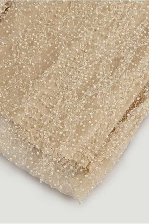 İNCİ İŞLEMELİ MAXİ ETEK - 2